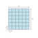 Slate Attaché 2" x 2" Ceramic Mosaic Tile in Meta White