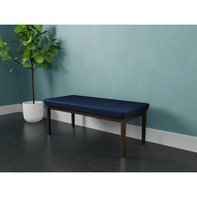 Amherst Steel Waiting Reception 2 Seat Bench Metal Frame