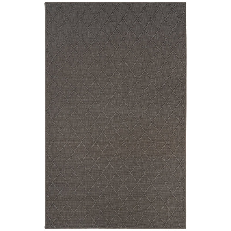 Anjana Jute/Sisal Geometric Indoor Rug, Rectangle 2' x 3'