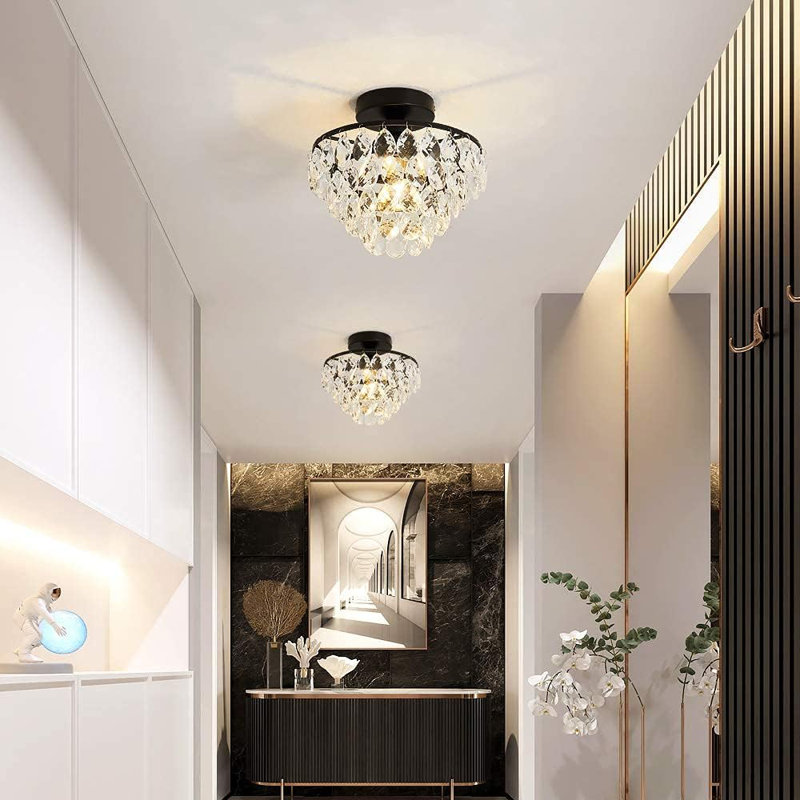 Modern Mini Crystal Ceiling Light