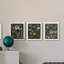 Planural Shift I - Ensemble de 3 peintures sur toile encadrées-1652407567-1652407560