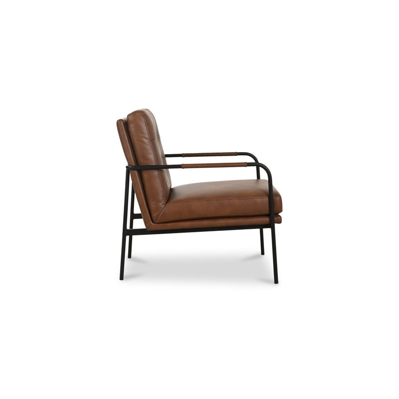 Sterling Accent Chair Brown Leather