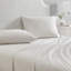 Ensemble de draps en coton percale blanc Martha Stewart-115629658-116668770