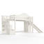 Structure de lit mezzanine avec glissade, escalier de rangement et garde-robe intégrée Haven Kids-133749542-133749544