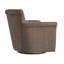 Fauteuil d'appoint pivotant en cuir Madaket Vegan-346162063