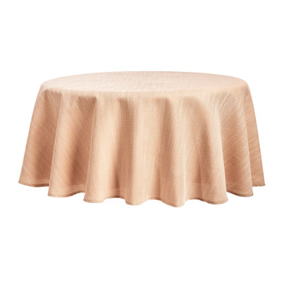 Stillwater Solid Color Round Tablecloth