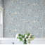 Passion Flower Toile Floral Wallpaper Roll-158612598