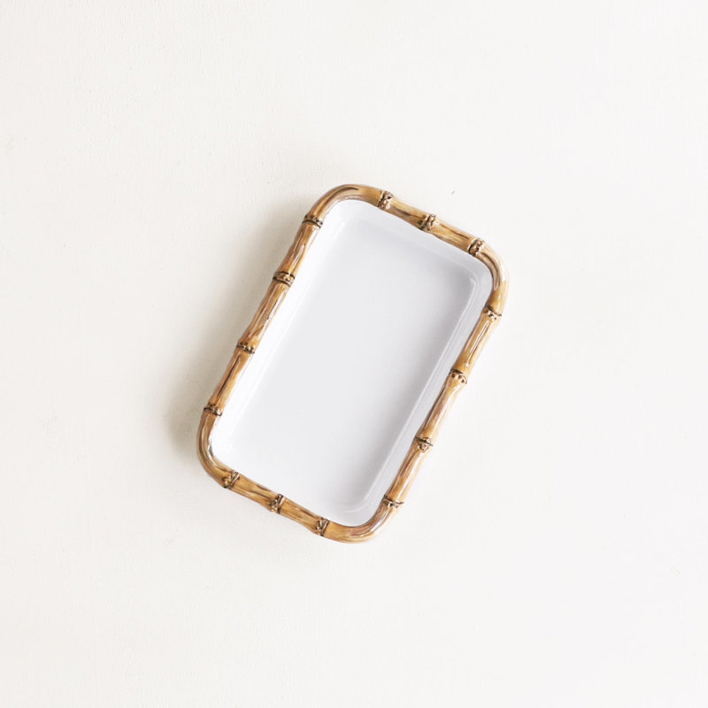 Porte-serviettes d'invité en bambou Vida, 1.5" H x 10" W x 6.5" D