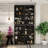 94.9"H x 47.2"W 8-Tier Display Cabinet with 8 Glass Doors-100389055