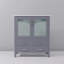Meuble-lavabo simple l 30 po x P 18,25 po, comptoir en céramique blanche-1696122848