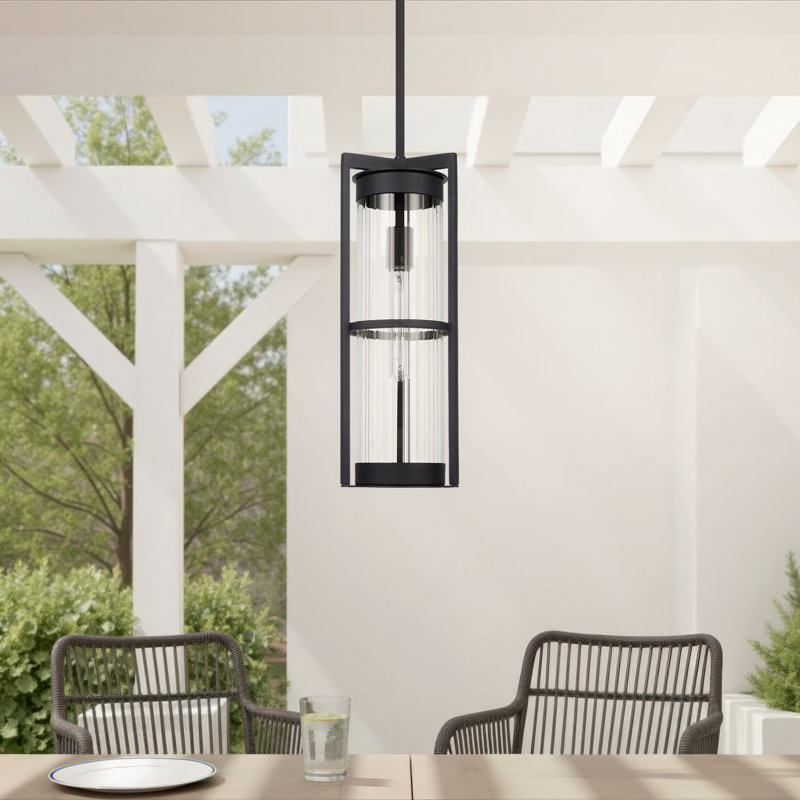 Outdoor Pendant, Black