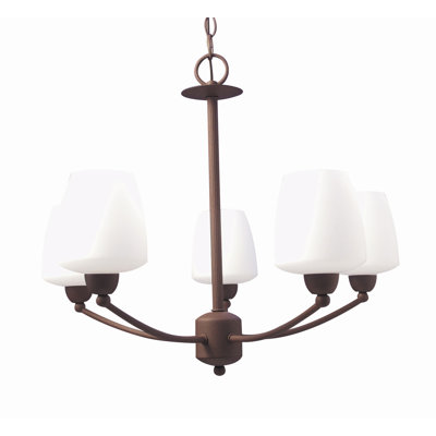 Lustre classique/traditionnel ombré 5 lumières Copenhagen