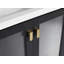 27.8'' Single Bathroom Vanity with Ceramic Top