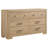 Mitze 4-Piece Eastern King Bedroom Set Light Oak-609405696