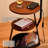 Iron Art Decorative Shelf Integrated Bedroom Standing Desk Lamp