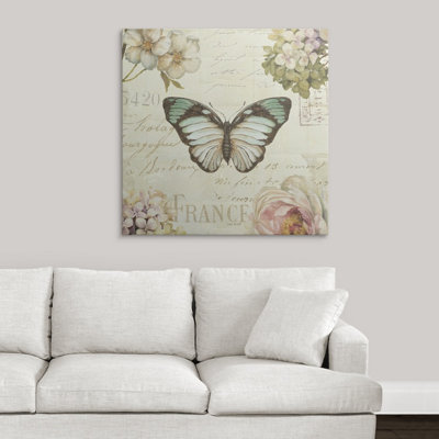 « marche aux fleurs papillon ii » par lisa audit, impression