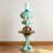 Squid Character Resin Decorative Figurine with Tray