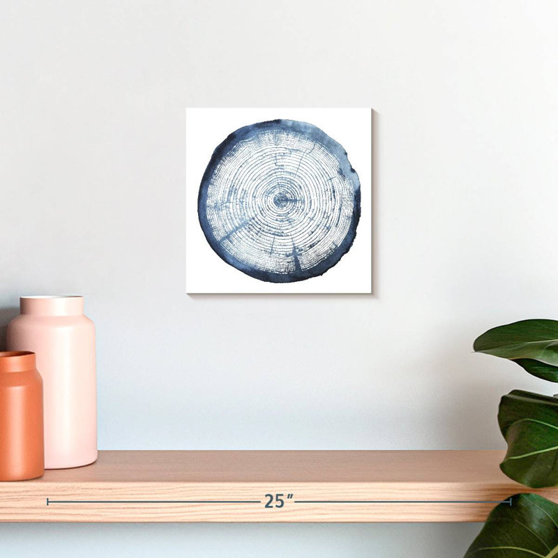 Avery Tree Ring Overlay I, 10" H x 10" W