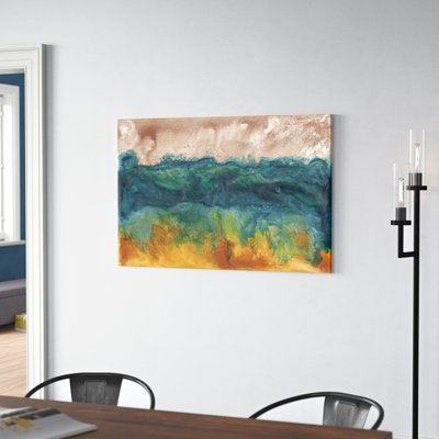 " Grassland Sunset II " by Alicia Ludwig Painting Print