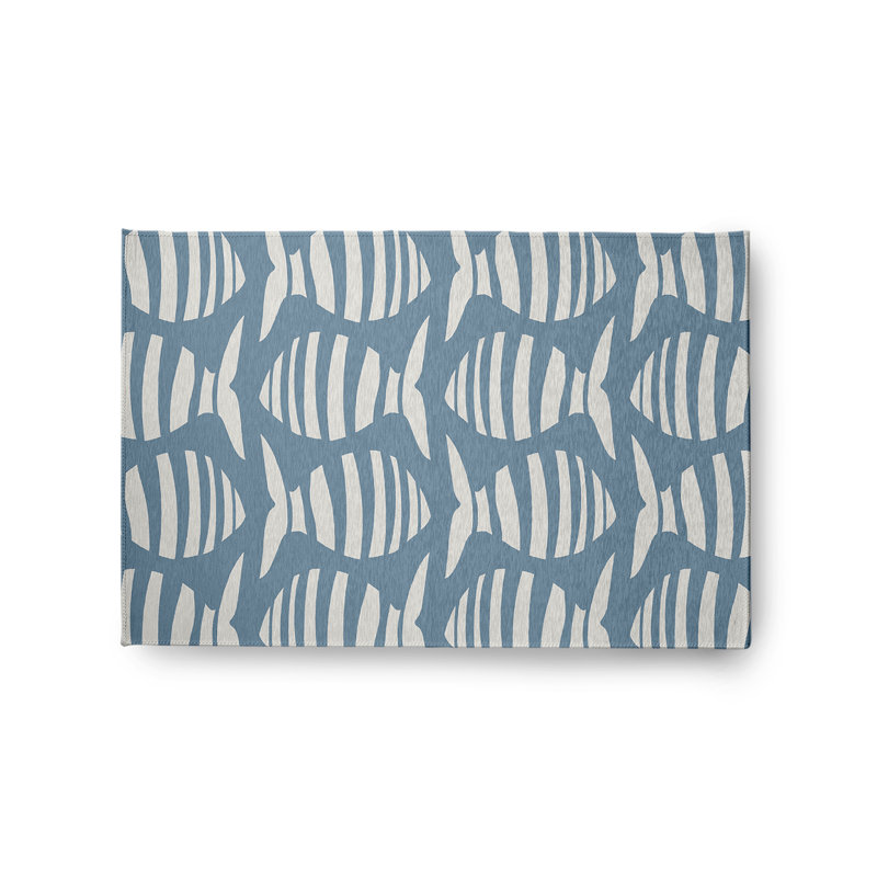 Tapis intérieur / extérieur tissé à plat Maricopa, Rectangle 2 pi x 3 pi