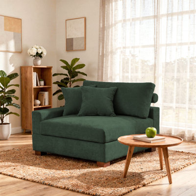 Milbrey Armchair with Cushioned Back