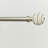 Metal Adjustable 1" Single Curtain Rod-59079008-59079013