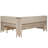 Antique White Milk Wood Daybed With Storage Options And 3 Drawers, Build For Lasting Use Full Size Hue, Solid Construction Long Service Life-806603432