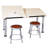 Adjustable Solid Wood Base Drafting Table