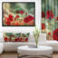 Wild Wild Poppy Flowers in Sky - Art mural floral en bois-1581772047-1581772032