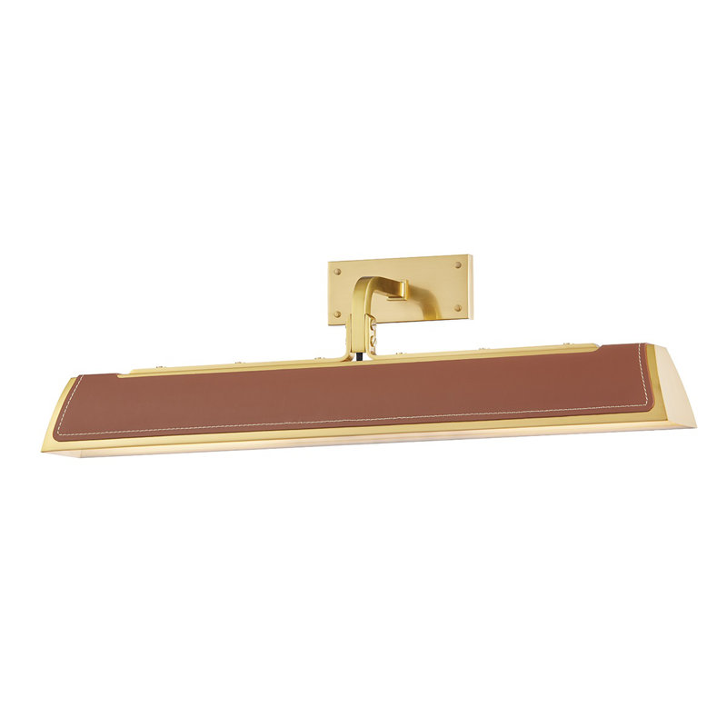 Projecteur à intensité variable 2 lumières Trelawny, Bronze vieilli, H 7,25 po x l 24 po x P 5,5 po