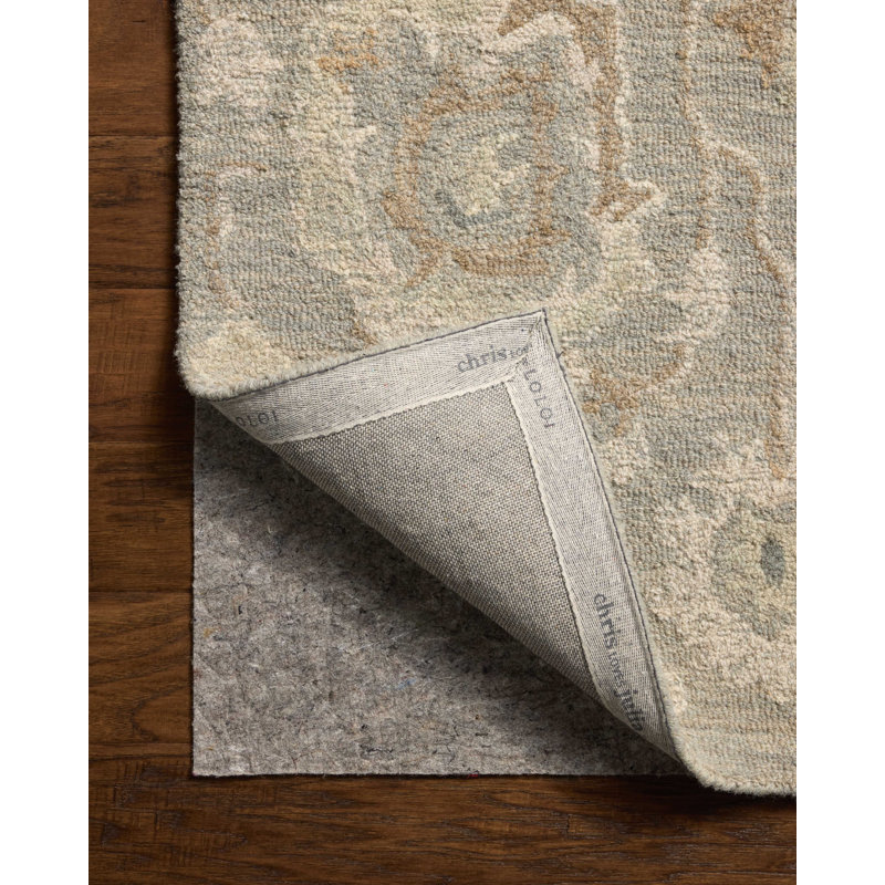 Tapis pierre / multicolore Chris Loves Julia x Loloi Dorothea, Carré 1 pi 6 po