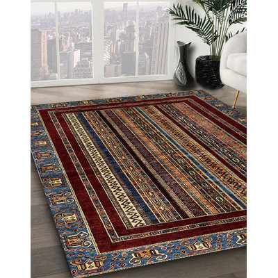 Tapis abstrait moderne 666