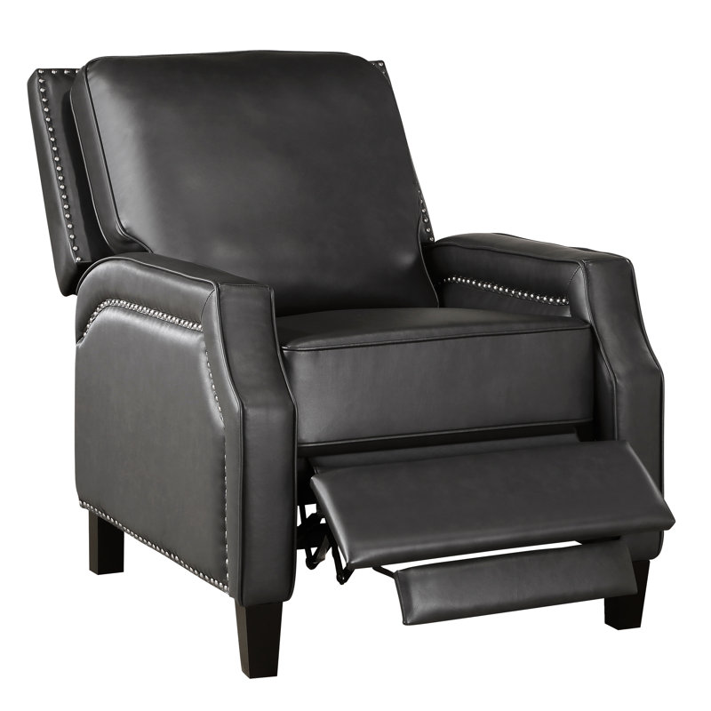 Fauteuil inclinable gris Bansom, Gris