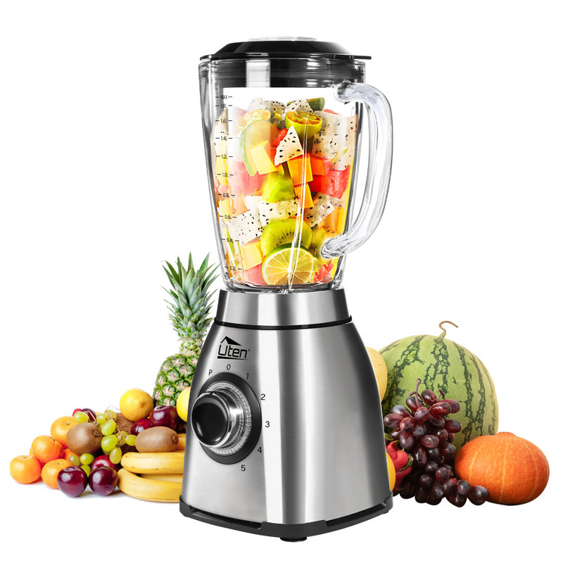 glass blender 5 speed