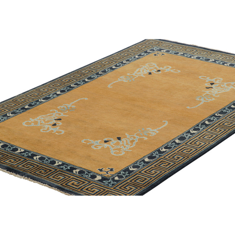 One-of-a-Kind 4'1x6'2 Hand Knotted Area Rug