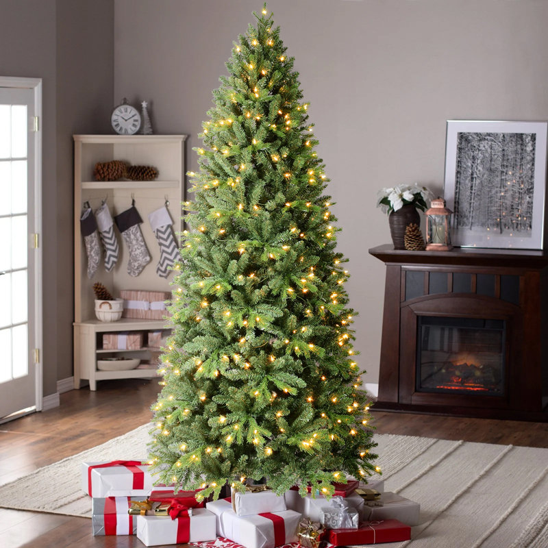 Sapin de Noël artificiel pré-éclairé, 7'