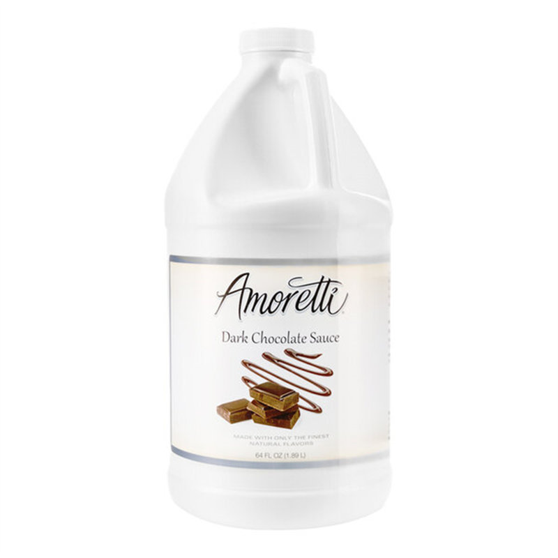 Sauce au chocolat noir Amoretti Oz. WS-711AMDRKCHOC
