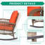 Chaise berçante 2 pièces Dayhsaun-492727234