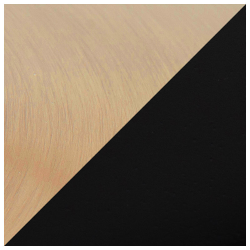 Contemporary Adjustable Dining or Bar Table in Gold Metal and Black Wood