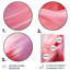 «Pink Radiant Dusk Dream III - Abstract Collages», art mural en métal-101154798