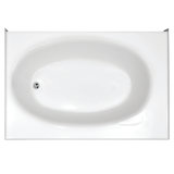Studio Kona 60" x 42" Alcove Soaking Bathtub