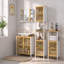 Bamboo Freestanding Bathroom Cabinet