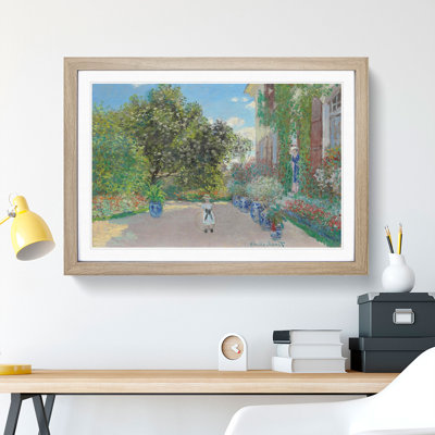 House at Argenteuil by Claude Monet - Picture Frame Painting