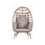Fauteuil à œufs en osier, fauteuil à œufs en rotin intérieur / extérieur, grands fauteuils surdimensionnés avec repose-pieds et coussins épais pour porche, cour arrière, balcon-1360217470-1360217456