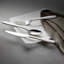 Oneida 18/10 Stainless Steel Paul Revere Set of 4 Iced Tea Spoons, Silver