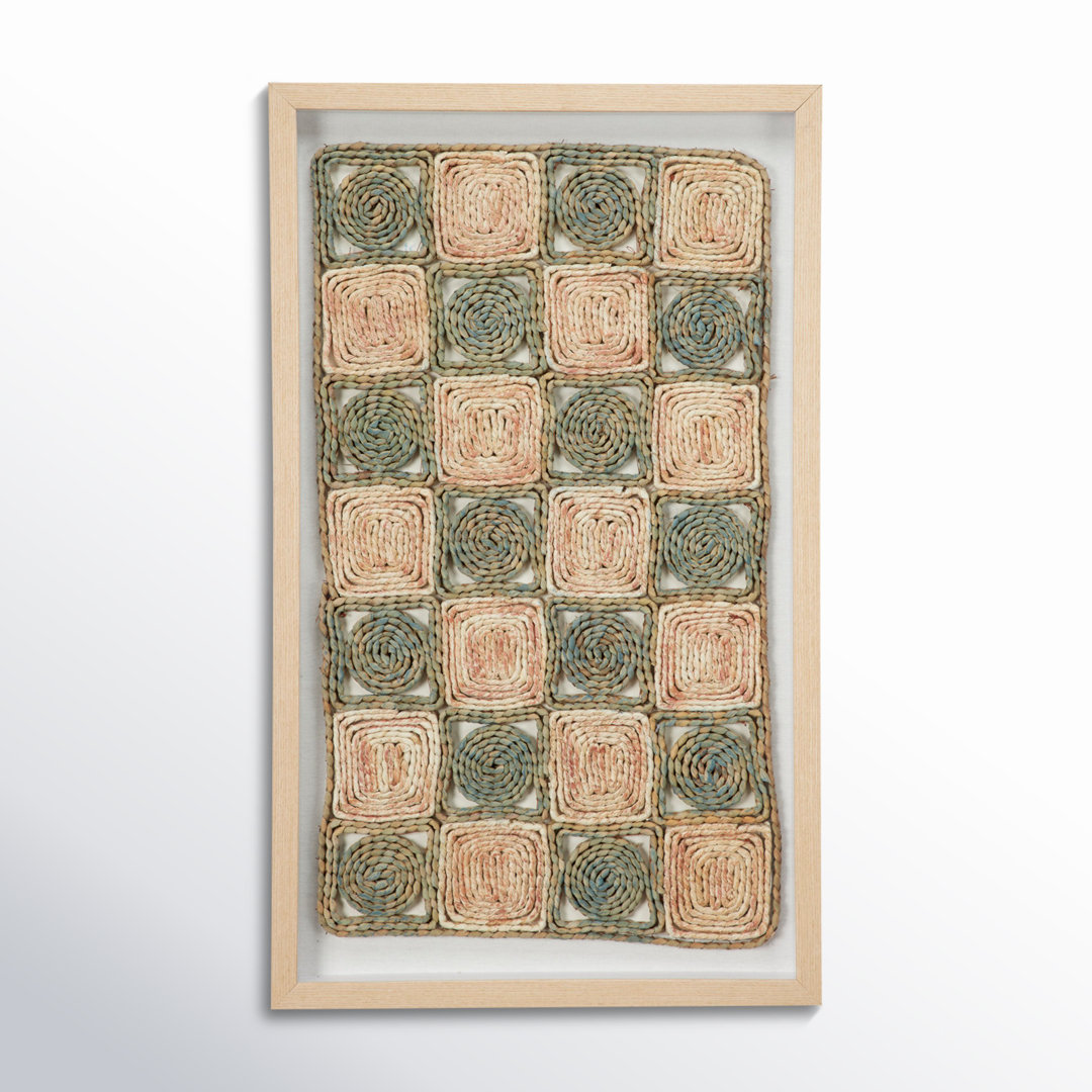 Farmhouse Abstract Wall Decor on Solid Wood Joss & Main