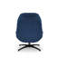 Velvet Swivel Armless With Footstool-943333659