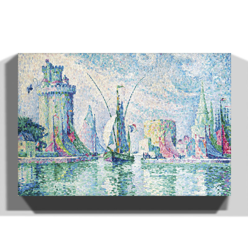 Paul Signac - Wrapped Canvas Painting, 70cm H x 100cm W