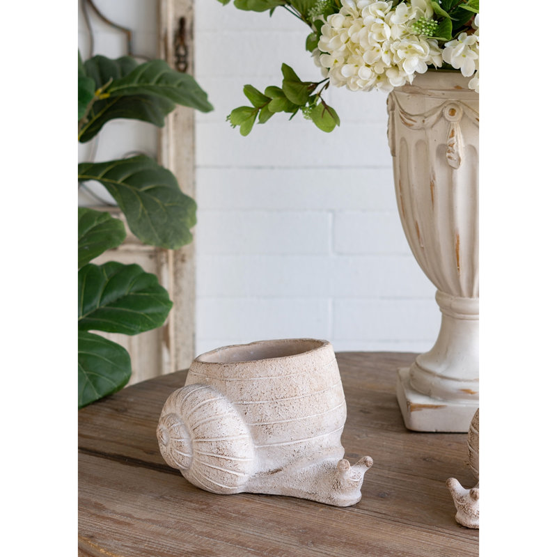 Jardinière en sable et en ciment de 9,5 po x 8,3 po x 6,5 po avec finition beige texturée, idéale pour créer un coin dans votre jardinière, superbe décoration pour la chambre à coucher