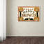 « Cute Cat Halloween » par vintage Apple-impression sur toile-26107642